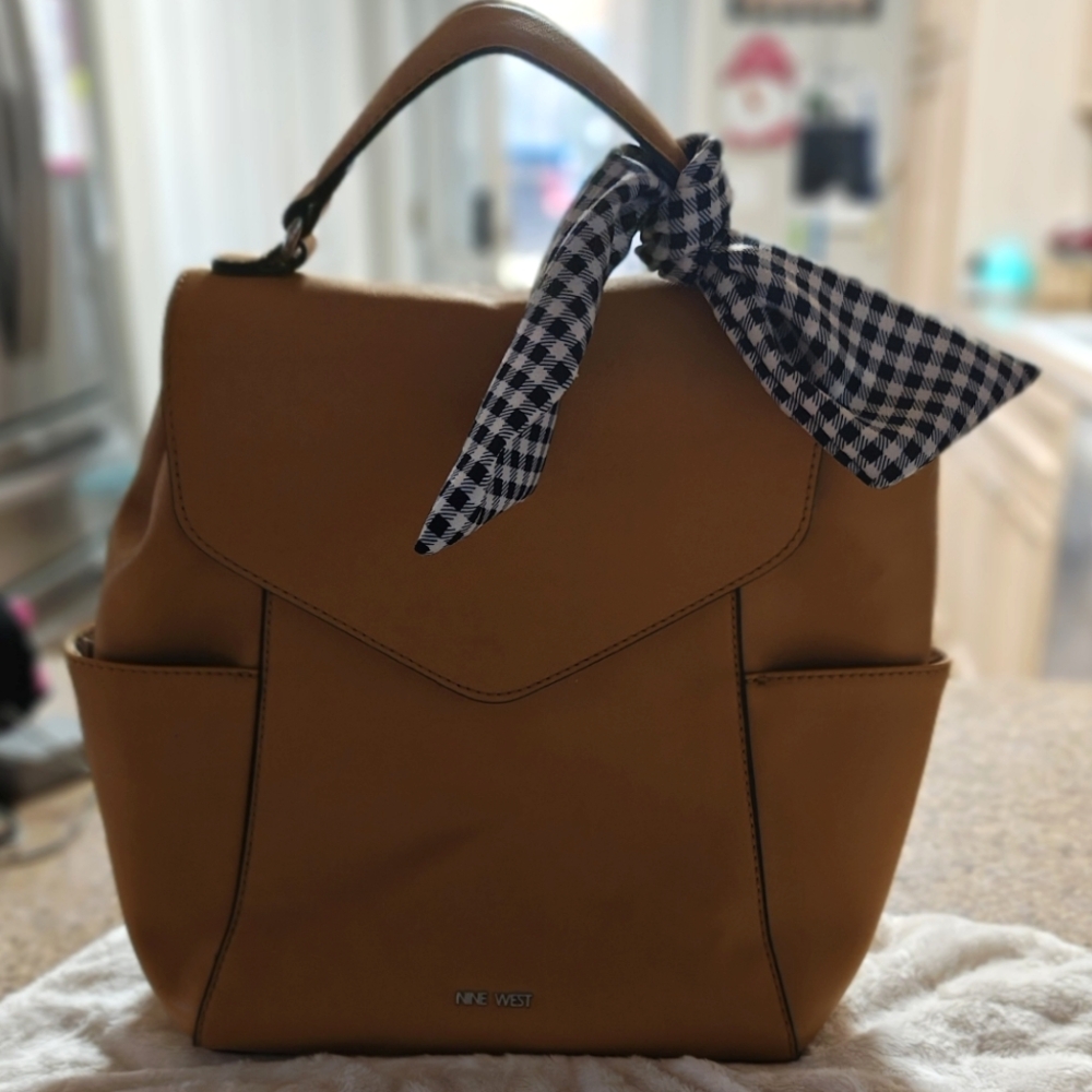 Nine West small backpack purse